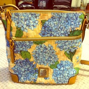 Dooney & Burke hydrangea cross body